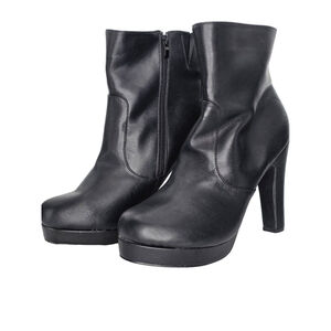 TORRID Black Heeled Ankle Boots, Women's Size 12WW